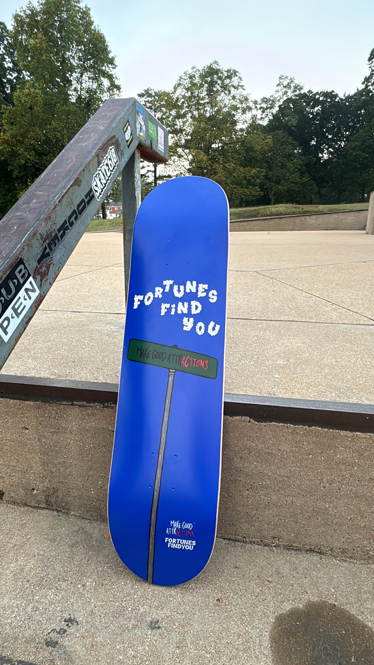 Sign Skate Deck